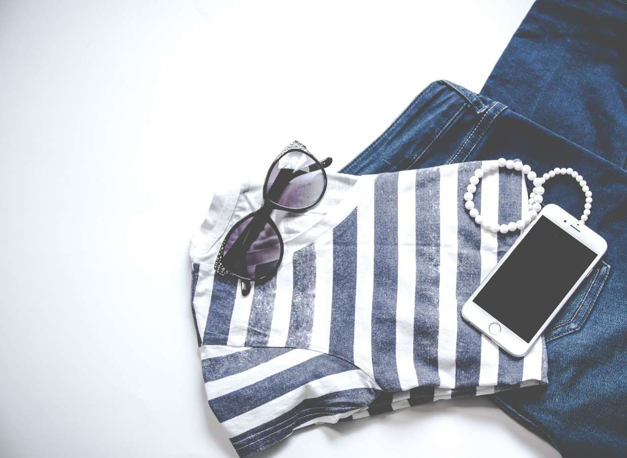 Striped Crewneck Tee