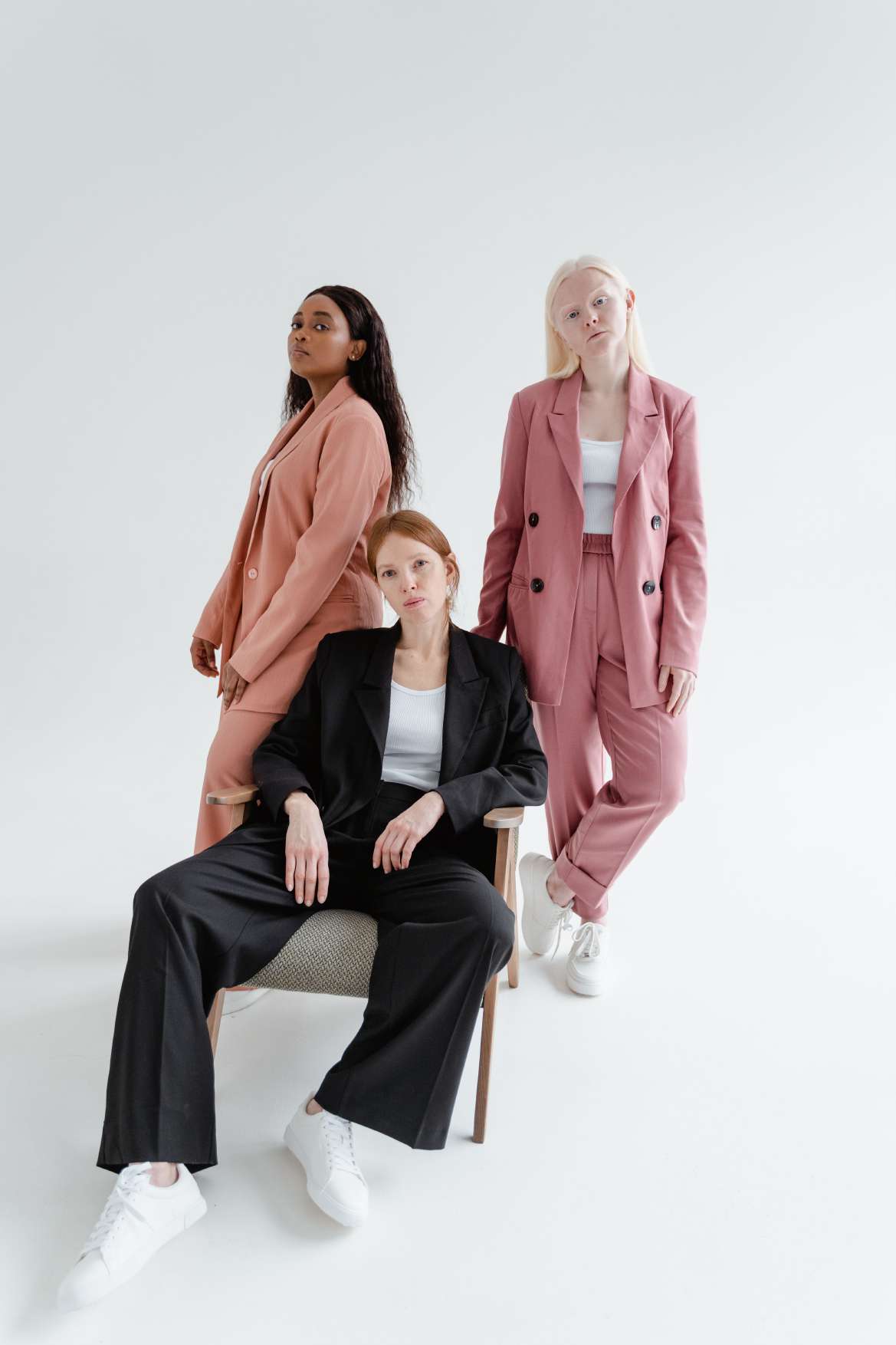 Pink Tailored Suit Jacket