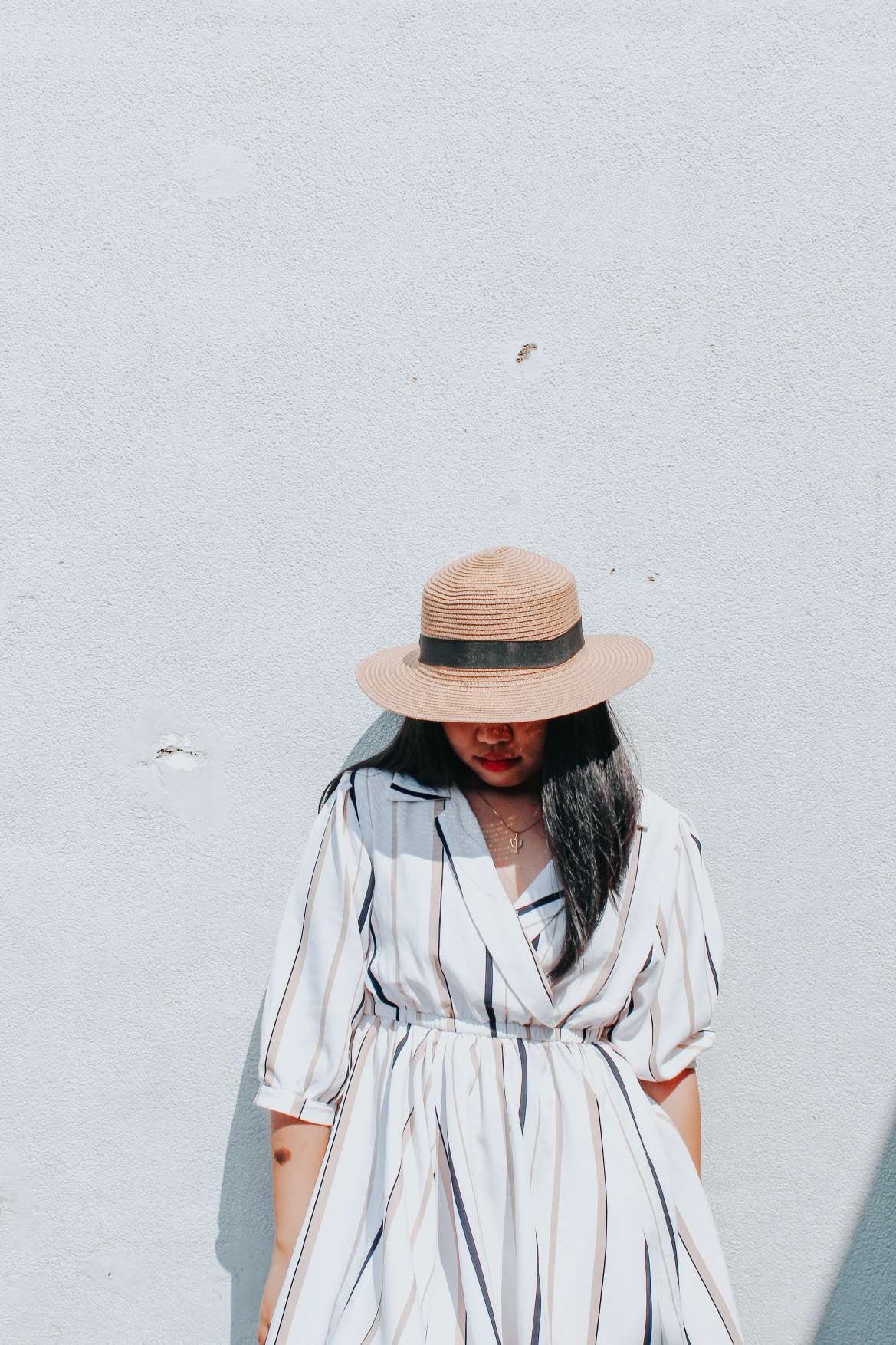 Striped Midi Summer Dress