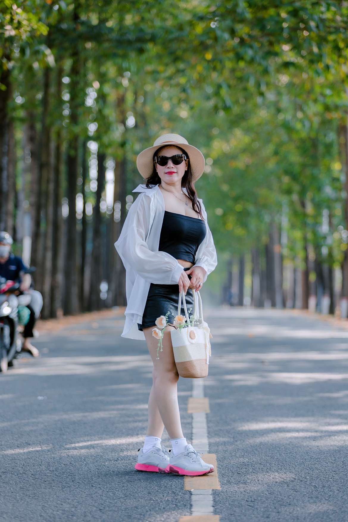 Black Bandeau Mini Dress