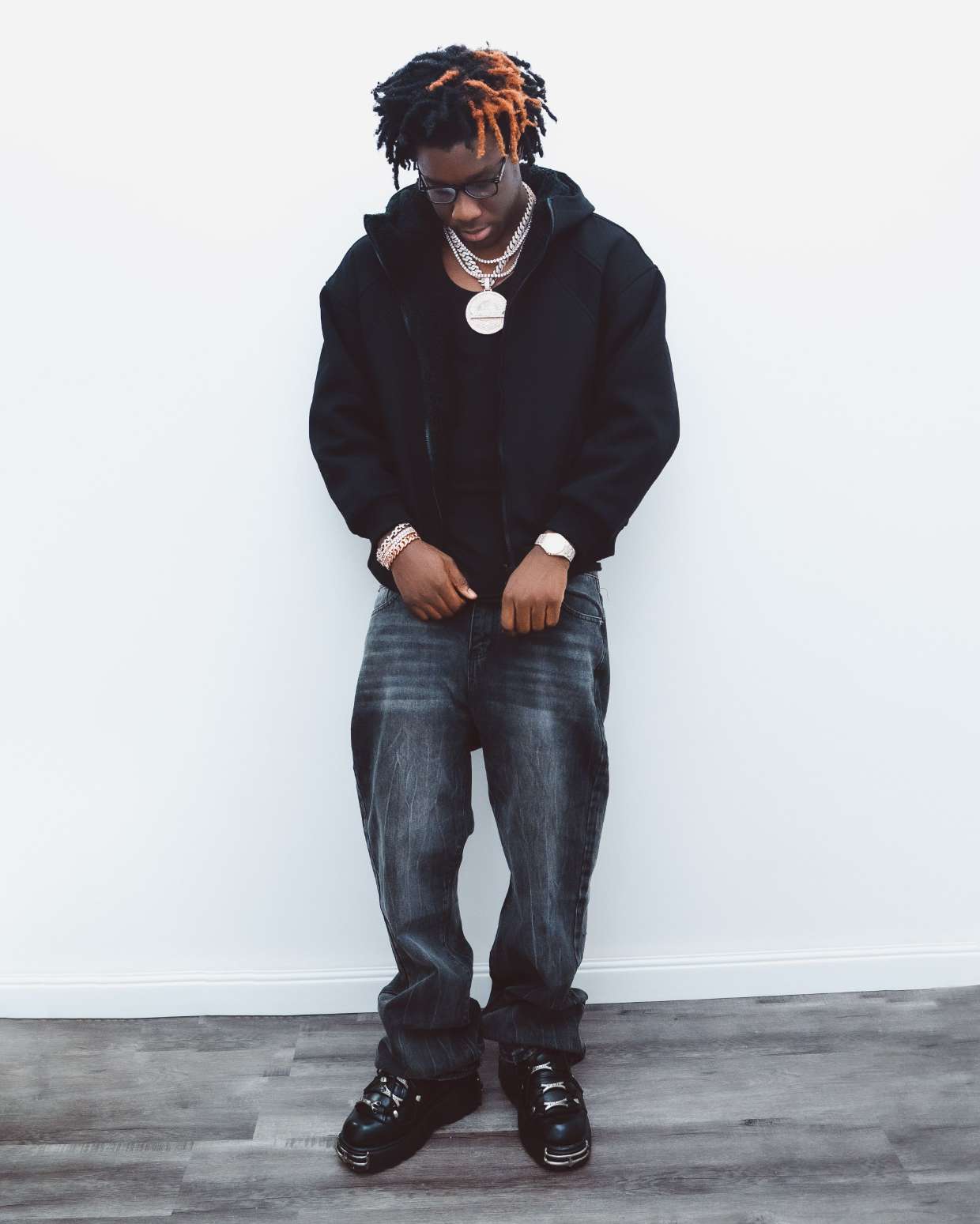 Black Oversized Hoodie